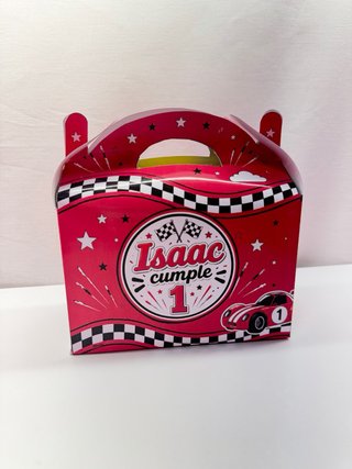 Caja cumpleaños chuches personalizada
