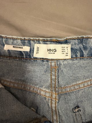 Pantalones cortos vaqueros Mango