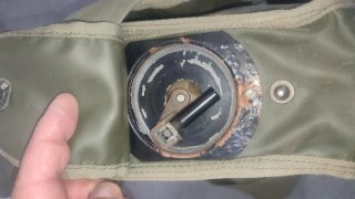 Teléfono de campaña militar antiguos