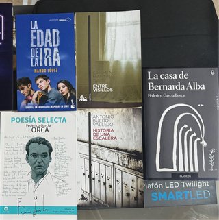 Lote 5 Libros Lectura Obligatoria Bachillerato.