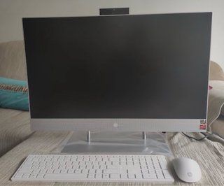 Ordenador HP All-in-One 27 Plata/Blanco