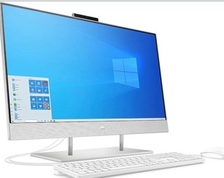 Ordenador HP All-in-One 27 Plata/Blanco