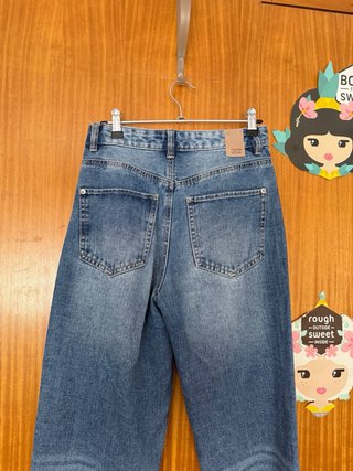 Calças Jeans Wide Leg Lefties T.34