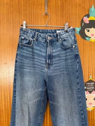 Calças Jeans Wide Leg Lefties T.34