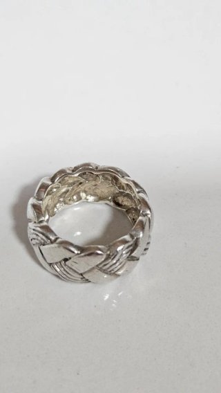 3 Sortijas Plata Diseños Variados