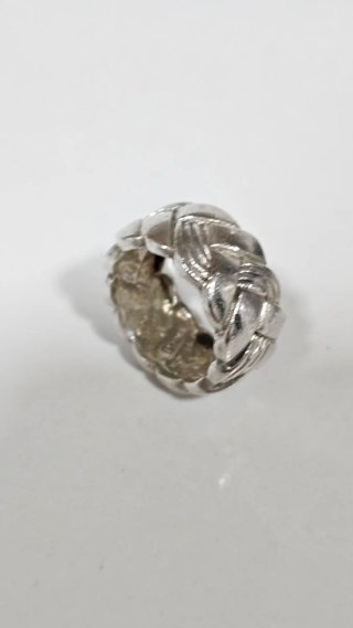 3 Sortijas Plata Diseños Variados