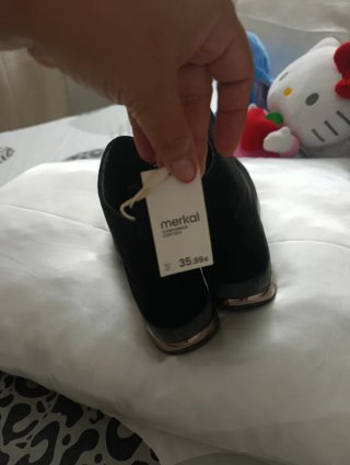 Botines Merkal Mujer Talla 37 Negros