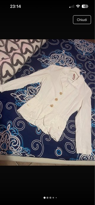 Giacchino Guess bianco