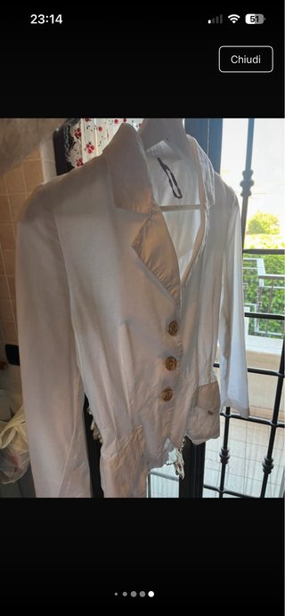Giacchino Guess bianco