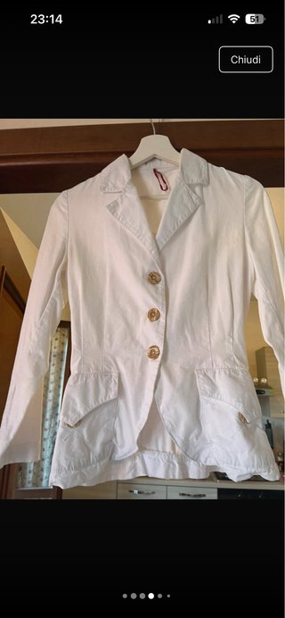 Giacchino Guess bianco