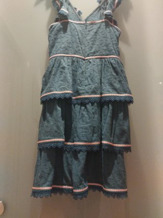 Vestido volantes coqueto holy preppy