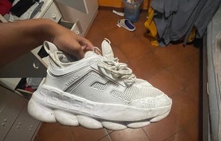 Scarpe Versace bianche