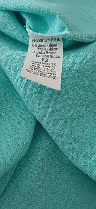 Blusa verde menta