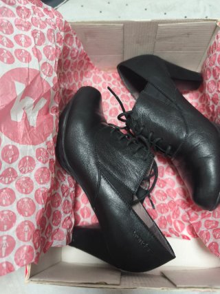 Zapatos Wonder piel negros talla 36