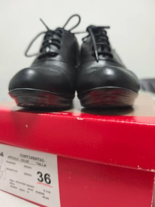 Zapatos Wonder piel negros talla 36