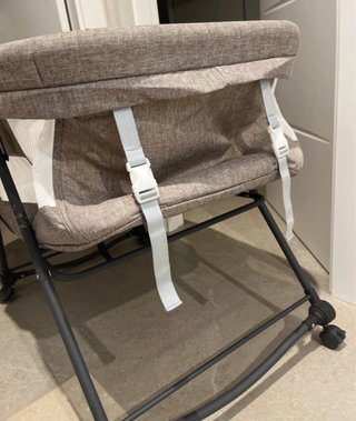 Minicuna plegable con ruedas