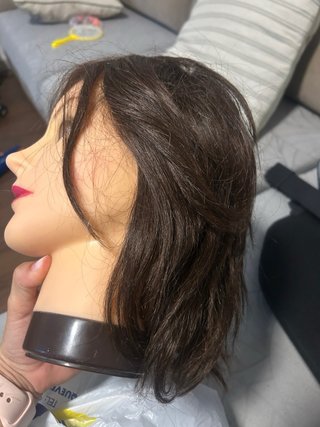 2 cabezas de maniquí para peluquería