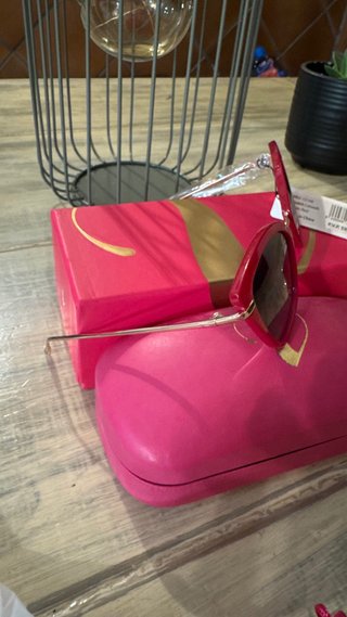 Gafas Valeria Mazza Polarizadas Catwalk Rojas