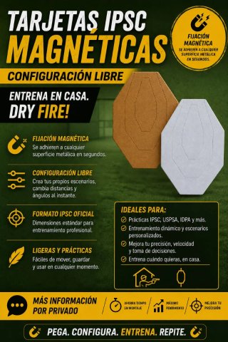 Tarjetas Magnéticas IPSC Configuración Libre