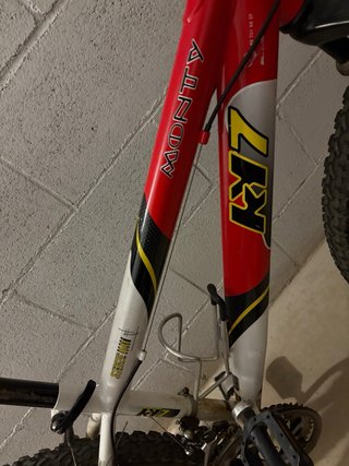 Bici Infantil Monty KY7 Roja y Blanca