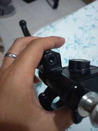 Maneta de freno negra