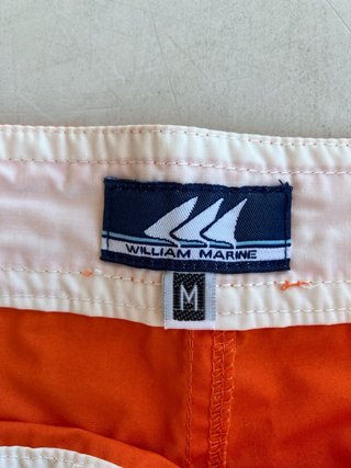 Costume bermuda William Marine arancione