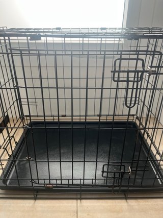 Jaula para perros negra
