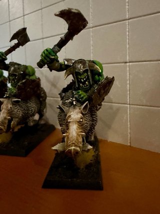 Jinetes de Jabalí Orcos Warhammer