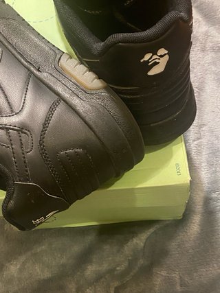 Off-White Out Of Office Zapatillas Negras