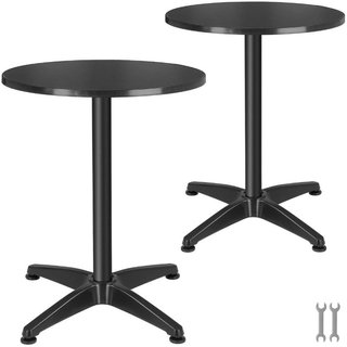 Tavolino da bistrot in alluminio Ø 60 cm, pieghevole,