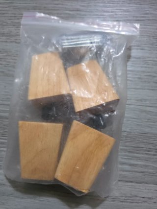 Patas de madera M8 6cm