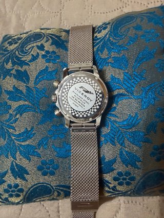 Reloj Viceroy Cronógrafo Plata y Blanco