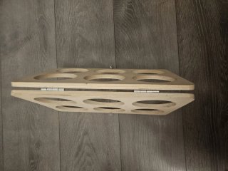6 Portabottiglie Ikea Pieghevole Legno