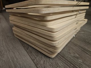 6 Portabottiglie Ikea Pieghevole Legno