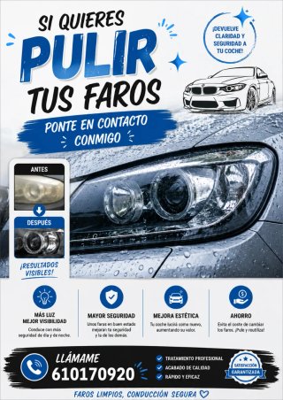 Pulir faros