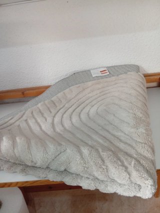 Tappeto rotondo Enyhom 120cm beige