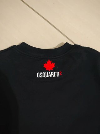 Felpa Dsquared2 Icon Nera