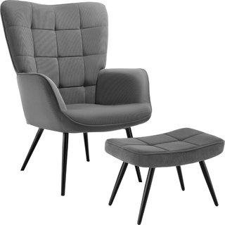 Poltrona Hygge imbottita, ergonomica, carico massimo 150 kg