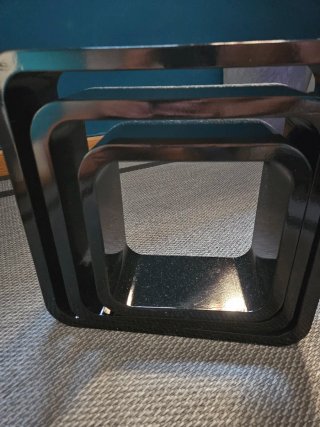 Set 3 Estantes MDF Lacado Brillo