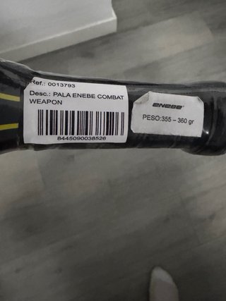 Pala padel  Enebe Combat Weapon XPRO 2.0
