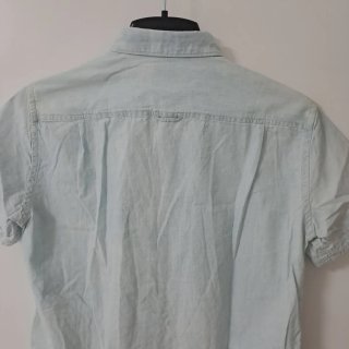 Camicia Stone Island Cotone Azzurra Tg.S