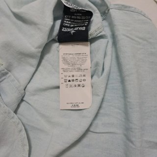 Camicia Stone Island Cotone Azzurra Tg.S