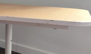Mesa estudio/oficina madera y metal