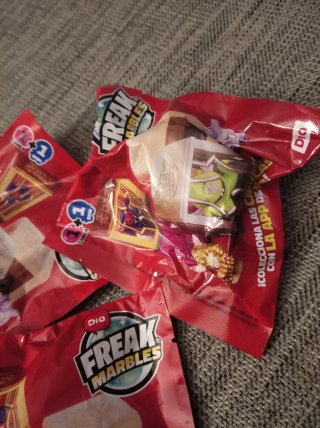 3 Bolsas Coleccionables Freak's Marbles