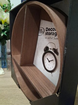 Estantería Decorativa Circular Madera