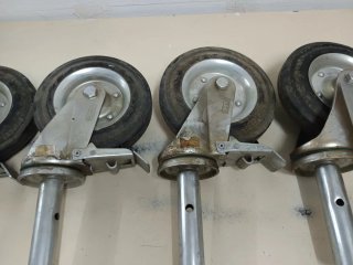 Ruedas para andamio (4 unidades)