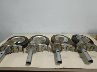 Ruedas para andamio (4 unidades)