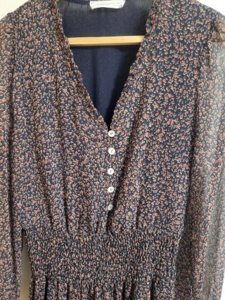 Vestido Brownie estampado