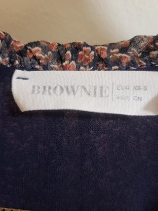 Vestido Brownie estampado