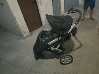 Maxicosi y Silla casualplay + Plásticos y Manoplas